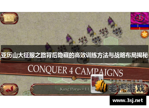 亚历山大征服之路背后隐藏的高效训练方法与战略布局揭秘